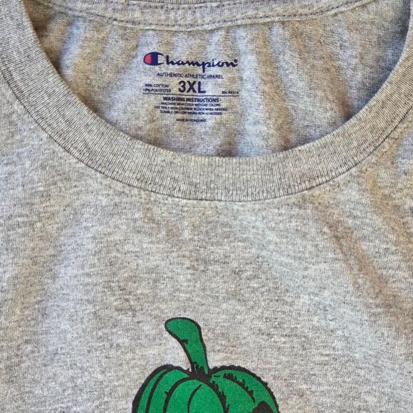 Delta State University Fighting Okra Tee 3XL Champion Fear the Okra - Picture 3 of 7